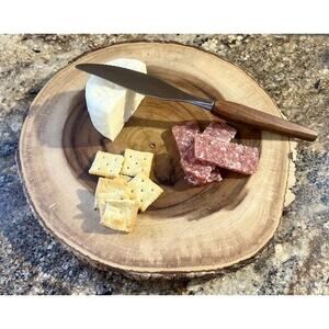 Vintage‎ Steak Knives Stainless Teak Wood Danish Fleetwood Mid Century Modern